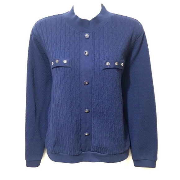 💎 Vintage retro button style pullover - Picture 1 of 8